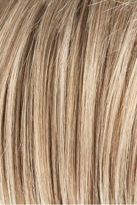 Sandy Blonde Rooted (22.24.16) | Medium Honey Blonde, Light Ash Blonde, and Lightest Reddish Brown blend with Dark Roots