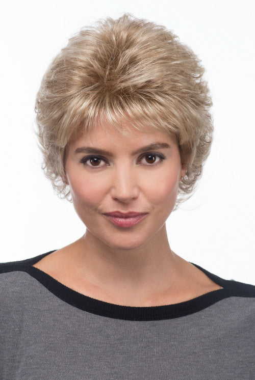 Shelby By Estetica in Dark Brown w Dark Auburn Frost (R32F)