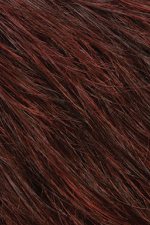 Dark Brown w Dark Auburn w Bright Red Blend (STARFIRE)