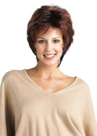 Tawny by Tony of Beverly in Medium Brown Deep Copper Red (6S130)