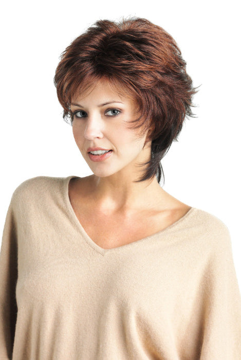 Tawny by Tony of Beverly in Medium Brown Deep Copper Red (6S130)