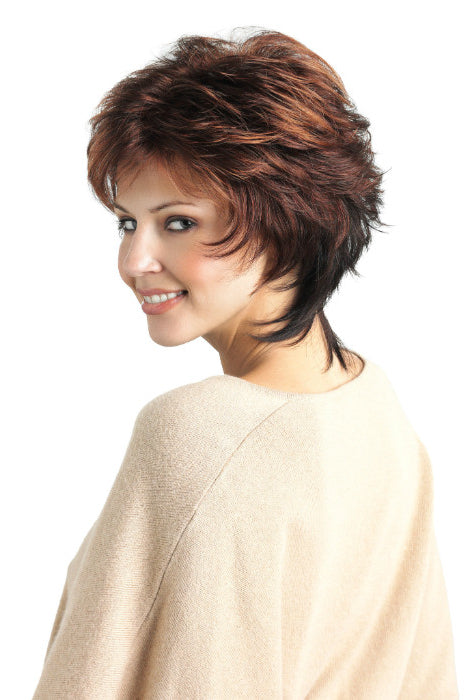 Tawny by Tony of Beverly in Medium Brown Deep Copper Red (6S130)