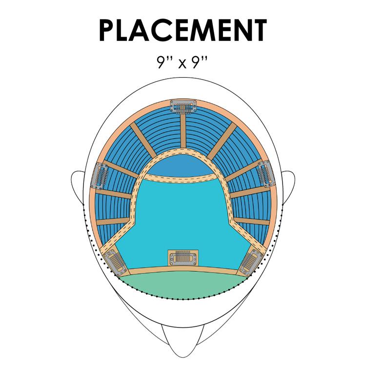 Top Smart Wavy 12" by Jon Renau - placement