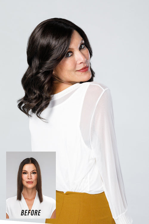 Top Coverage Wavy 12" by Jon Renau in Fudgesicle (6)