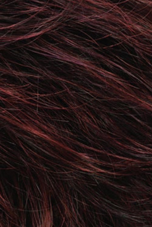 Darkest Brown w Deep Red Blend (VOGUE)