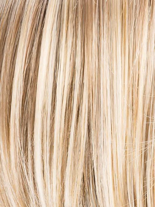 Champagne Rooted (22.16.25) | Light Beige Blonde, Medium Honey Blonde, and Platinum Blonde blend with Dark Roots