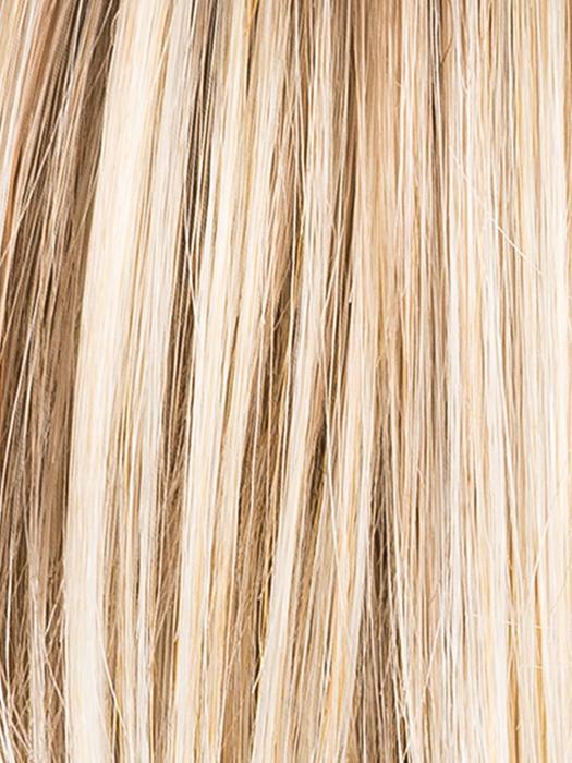 Champagne Rooted (23.24.16) | Light Beige Blonde, Medium Honey Blonde, and Platinum Blonde blend with Dark Roots