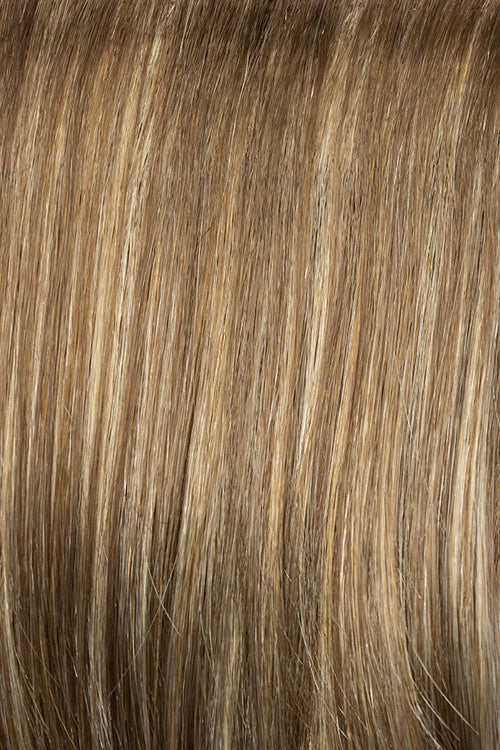 Light golden brown with light blonde and gold blonde highlights (12/26H)