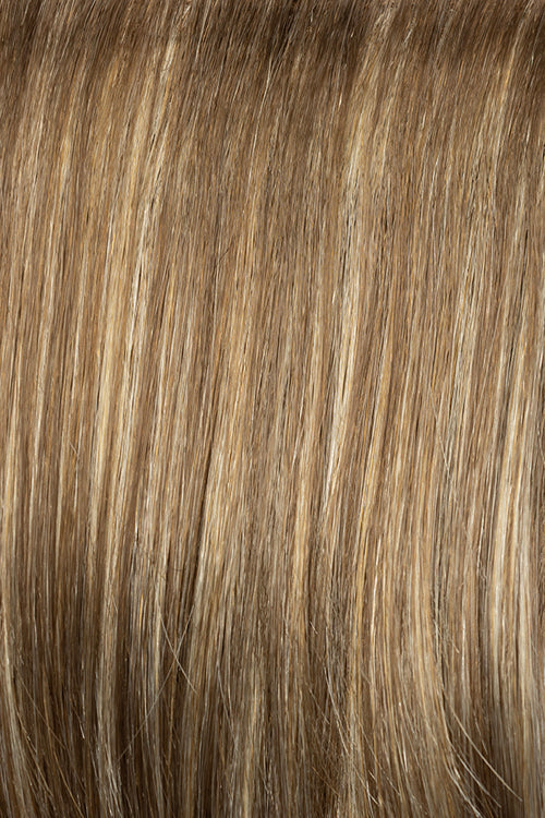 Light golden brown with light blonde and gold blonde highlights (12/26H)
