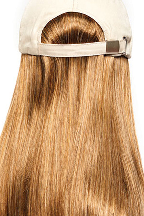 Light ash brown with gold blonde highlights (24H18)