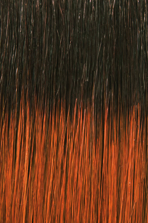 Cherry Ganache (33/130/R4) Dark Auburn Bright Auburn Blend Rooted Dark Brown