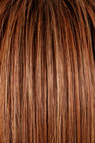 Spiced Merlot (33/32/R4) Dark Auburn Blend Rooted Dark Brown