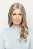 Delilah Wig by Henry Margu in Dark Blonde with Light Wheat Blonde highlights (14H)