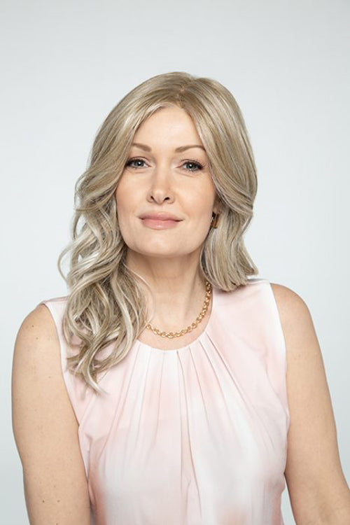 Nashville Wig by Henry Margu in Light Ash Blonde w Platinum Blonde highlights (10/613)