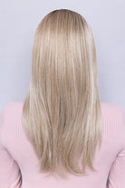 Milan Wig by Henry Margu in Highlighted blend of Ash n Platinum Blondes n Chocolate roots (10/613GR)