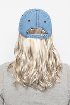 Wavy Hat Denim by Henry Margu in Light ash blonde with platinum blonde highlights (10/613)