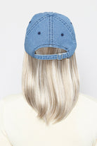 Classic Hat Denim by Henry Margu in Light ash blonde with platinum blonde highlights (10/613)