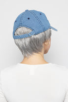 Tapered Hat Denim by Henry Margu in Light Grey with Medium Brown (51)