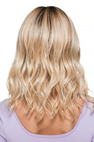 Beach Wave Magic Wig by TressAllure in Amber Radiance (24/102/R12) Golden Blonde Highlighted Platinum Rooted Light Golden Brown