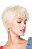 Brushed Pixie Wig by TressAllure in Silver Moon (23R) Platinum Blonde