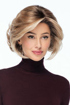 Charlotte Realistic Wig by TressAllure in Cappuccino Light (EL12/22/8) Blend Light Golden Brown w Gold Blonde, Rooted Medium Brown w Gold Blonde Highlights