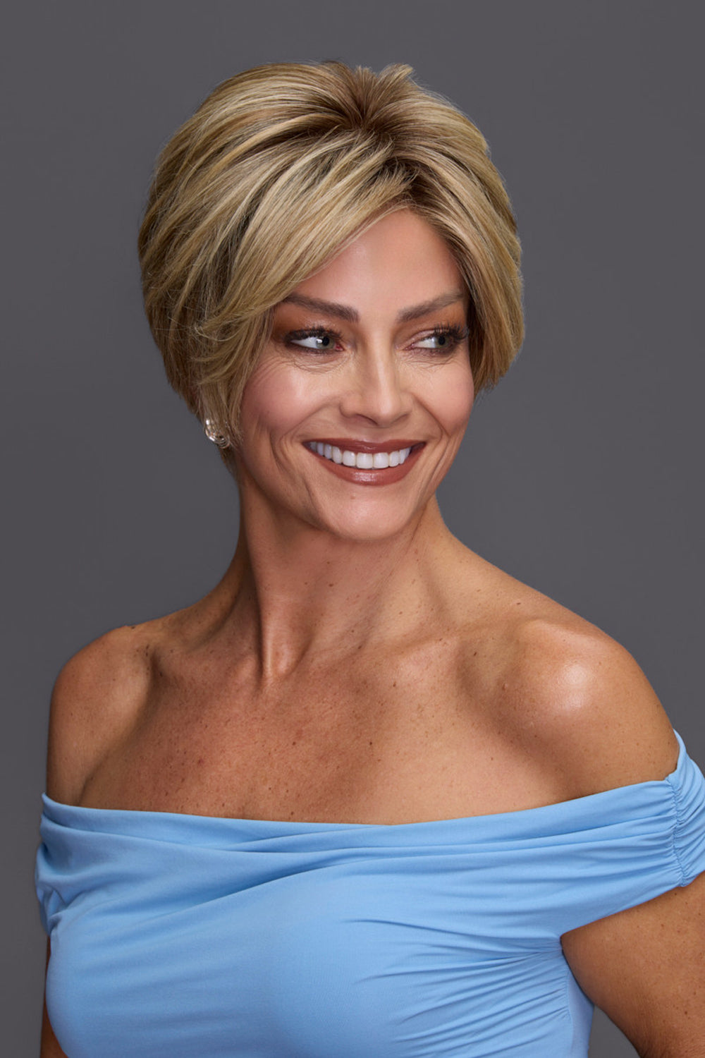 Demi Wig by Jon Renau in Shaded Praline (12FS8)