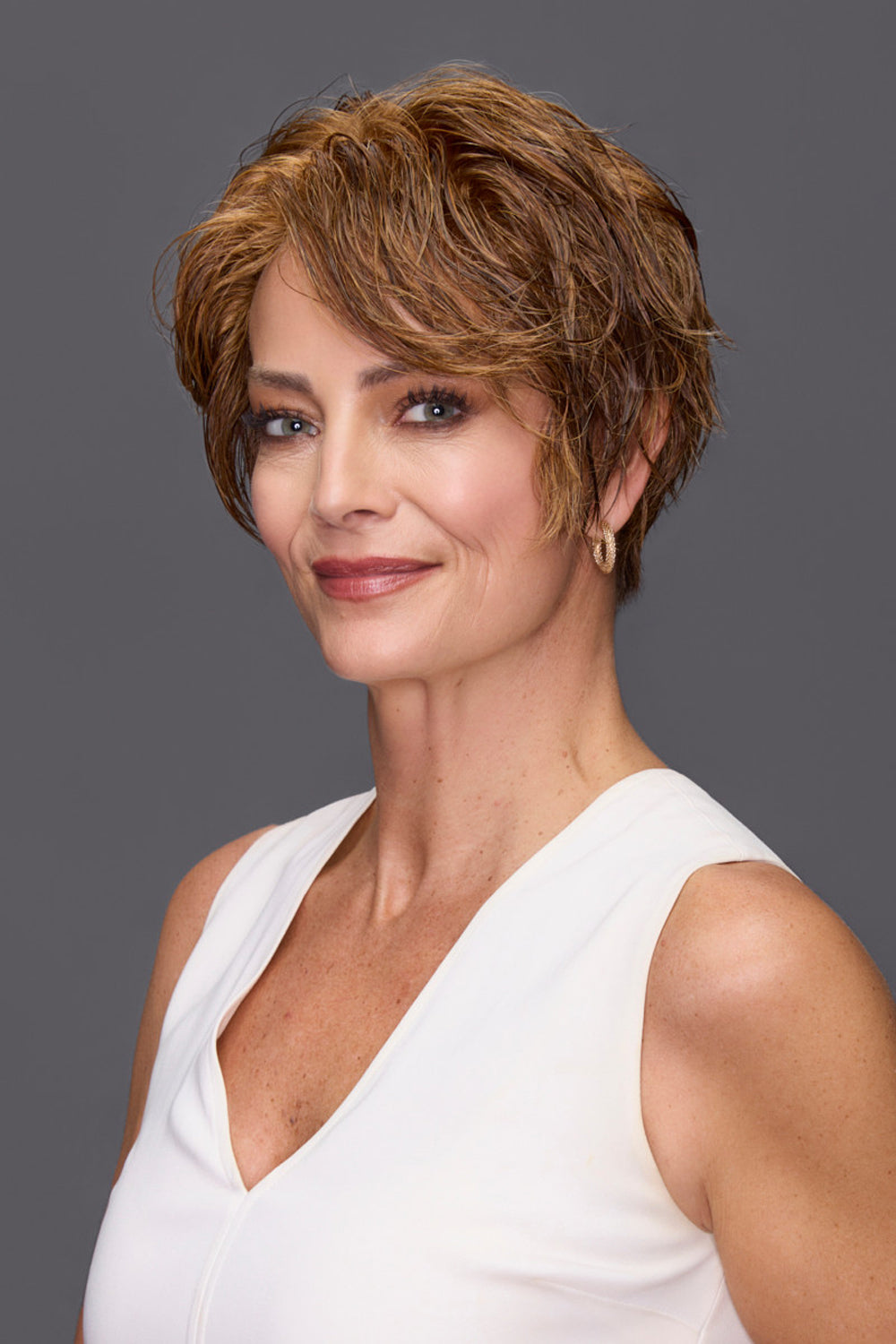 Demi Wig by Jon Renau in Caramel Ribbon (6F27)