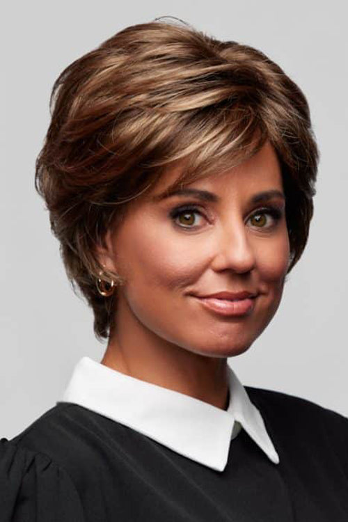 Renee by Henry Margu in Chocolate Brown with Carmel highlights (7H)