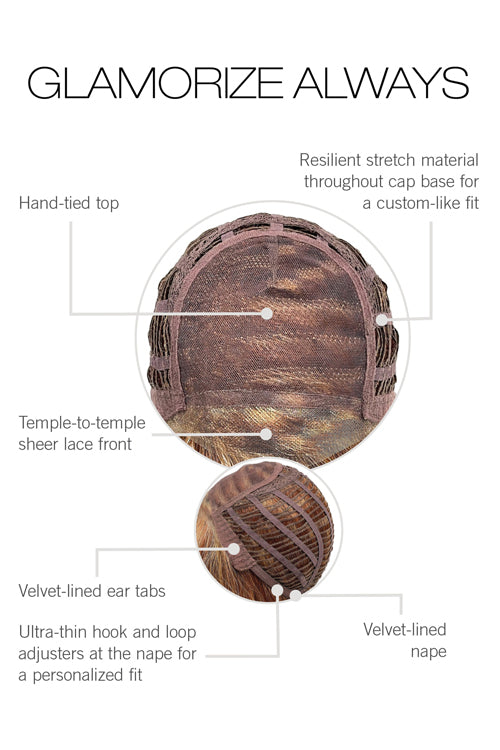 Glamorize Always by Gabor cap construction