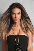 18 Inch Human Hair Highlight Extension Topper by Hairdo