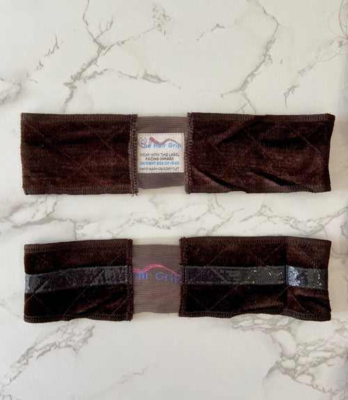 The Hair Grip Lace Band -  Brown