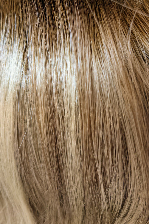 Dark Blonde w Lightest Blonde Highlights n Soft Brown Roots (RH1488M)