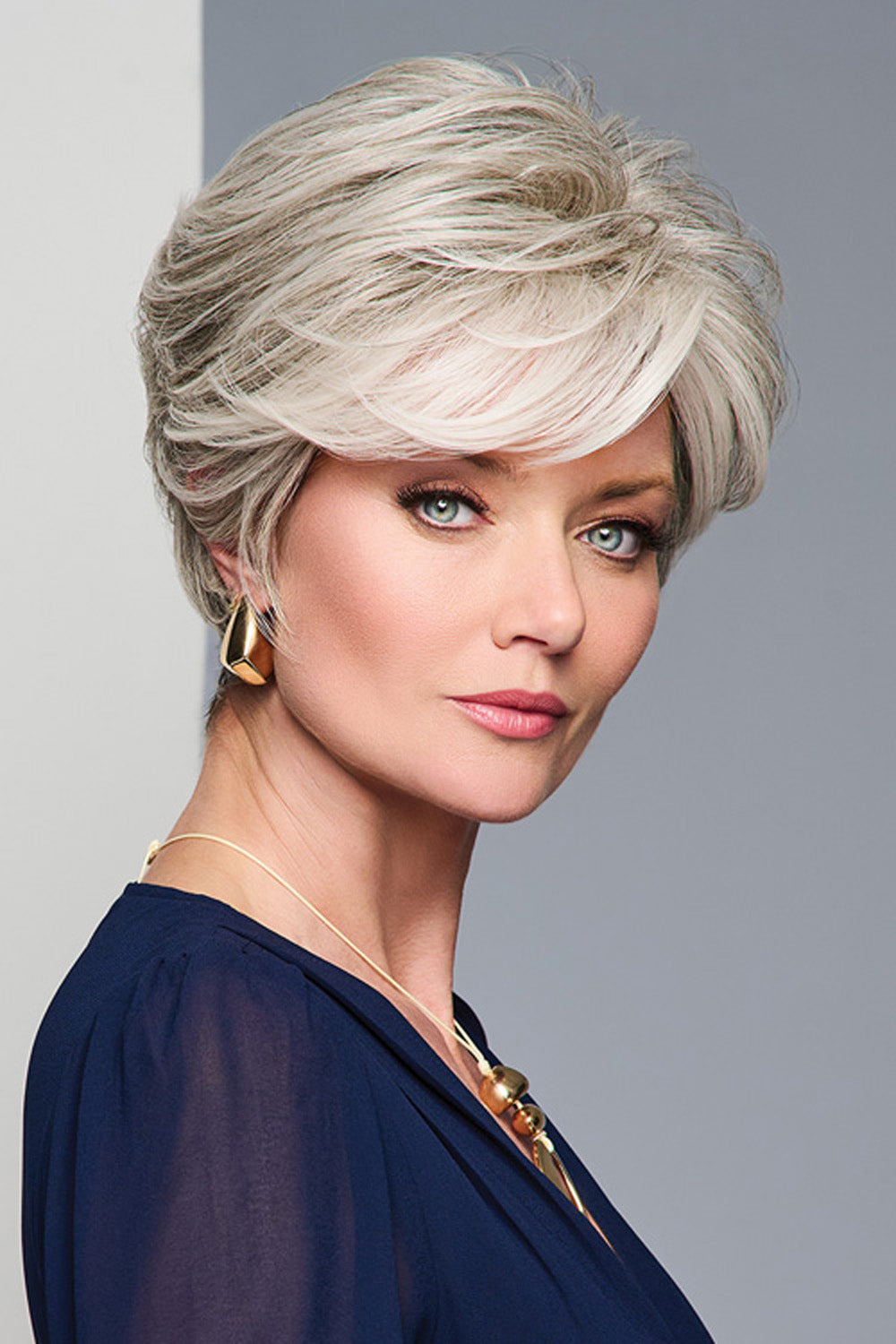 Curated Cut Synthetic Wig by Raquel Welch in Silver (RL56/60)