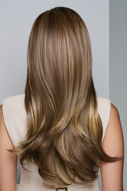 Feature Length Wig by Raquel Welch in Shaded Honey Pecan (RL11/25SS)