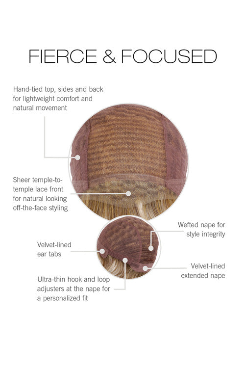 Fierce and Focused by Raquel Welch cap construction