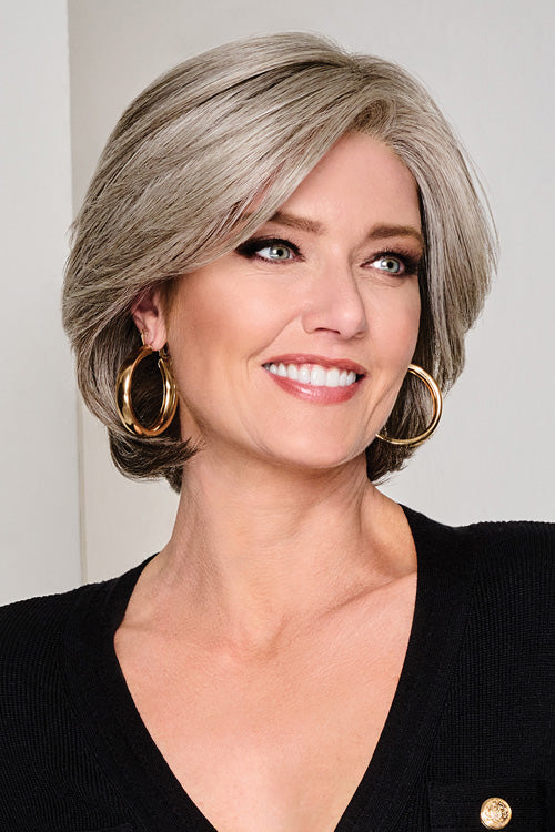 Flash Forward Wig by Raquel Welch in Silver and Smoke (RL119)