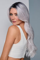 Queue the Hue by Raquel Welch in Gray Lavender