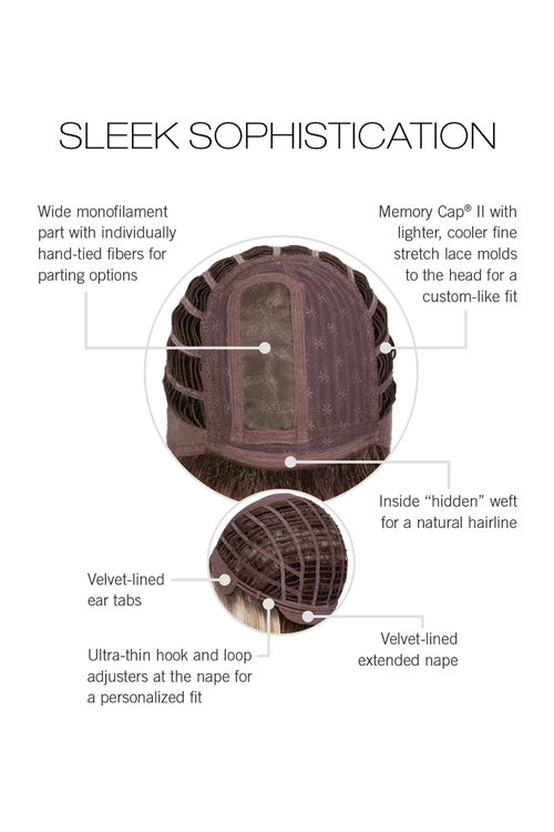 Sleek Sophistication by Raquel Welch cap construction