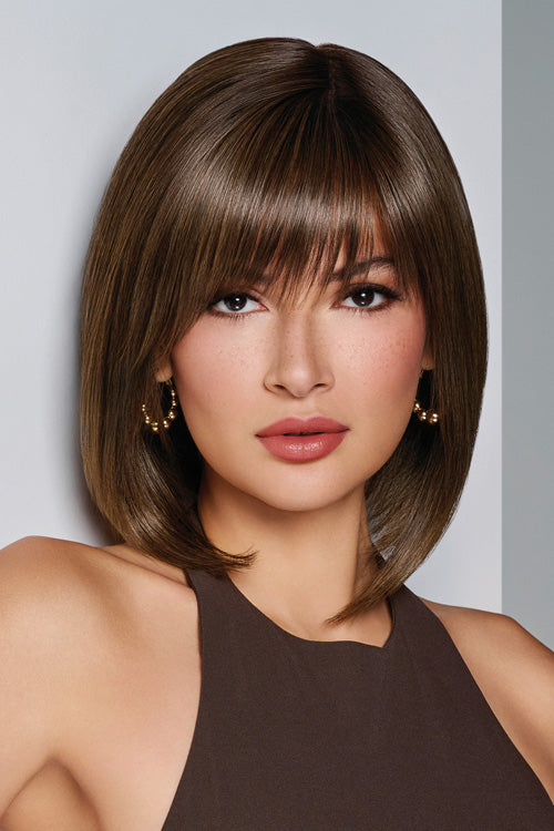 Straight To Camera Wig by Raquel Welch in Shaded Iced Mocha (RL8/12SS)