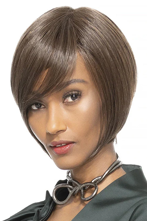Smooth Cut Wig by TressAllure in Chocolate Daze (8R) Medium Brown