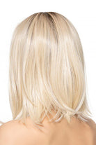 Undercut Bob Wig by TressAllure in Chilled Vanilla (613/1001/R18) Vanilla Blonde White Blend Rooted Ash Brown