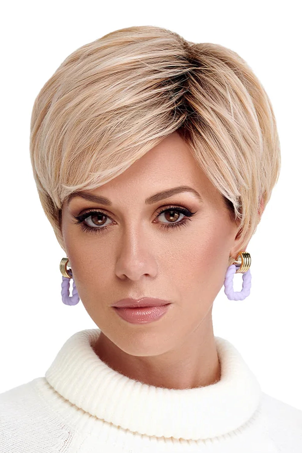 Brushed Pixie Wig by TressAllure in Icy Pearl (88R) Platinum White