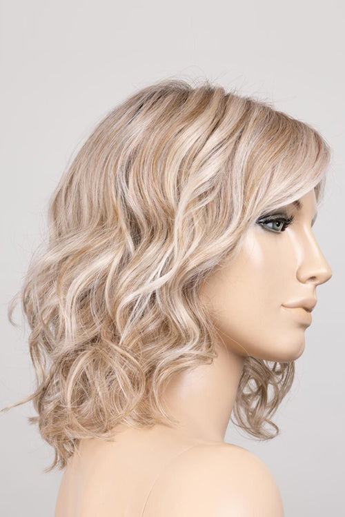 Pearl Blonde Rooted (101.16.14) | Pearl Platinum with Medium Blonde and Medium Ash Blonde Blend with Shaded Roots