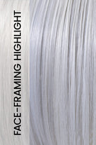 Silver Creme Lighted (EL38/88/66) Light Grey Blended w Platinum White, Highlighted w Silver Grey