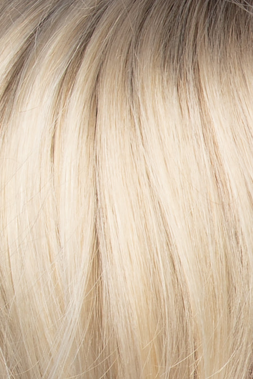 Golden Blonde | Pale Blonde | Iced Blonde Blend w Soft Golden Brown Roots (SPF Blonde)