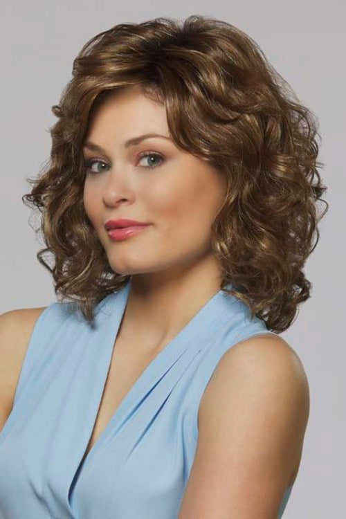 Lola by Henry Margu in Medium Brown w Strawberry n Gold Blonde Highlights n Med Brown roots (8/27/26GR)