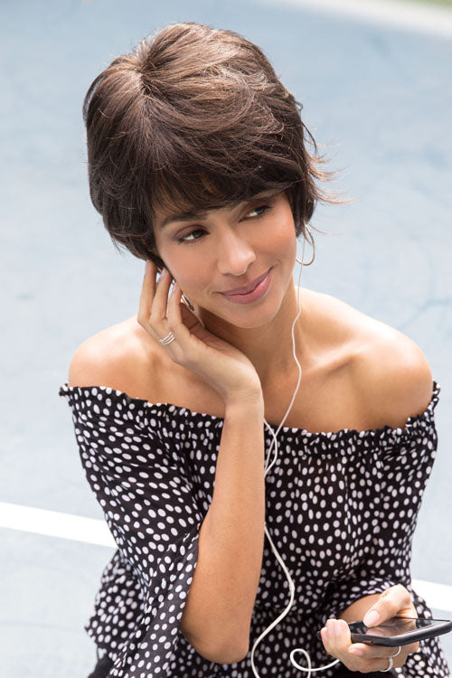 Casey by Amore in Deep Smoky Brown