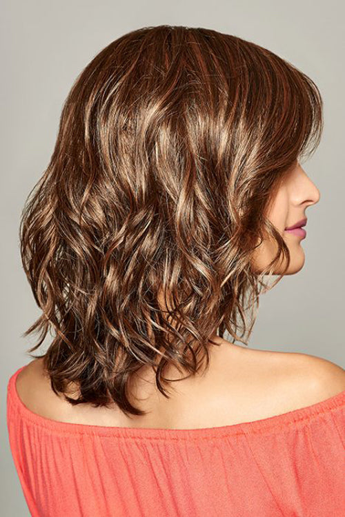 Kendall by Henry Margu in Chocolate Brown with Carmel highlights (7H)