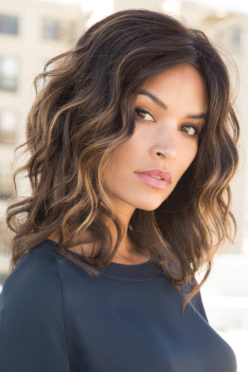 Evanna Top Piece by Rene of Paris in Marble Brown LR