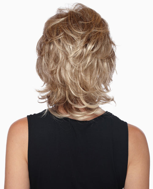 Angela By Estetica in Dark Blonde w Golden Blonde Highlights (R14/26H)